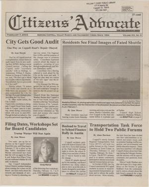 Citizens' Advocate (Coppell, Tex.), Vol. 19, No. 6, Ed. 1 Friday, February 7, 2003