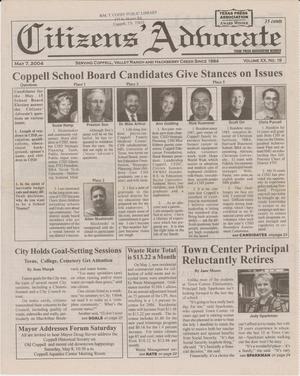 Citizens' Advocate (Coppell, Tex.), Vol. 20, No. 19, Ed. 1 Friday, May 7, 2004