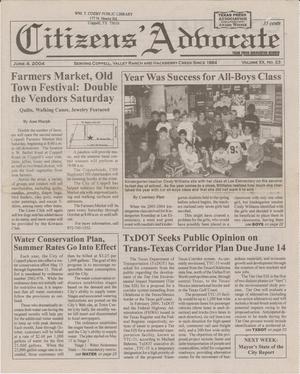 Citizens' Advocate (Coppell, Tex.), Vol. 20, No. 23, Ed. 1 Friday, June 4, 2004