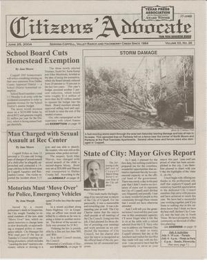 Citizens' Advocate (Coppell, Tex.), Vol. 20, No. 26, Ed. 1 Friday, June 25, 2004