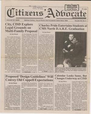Citizens' Advocate (Coppell, Tex.), Vol. 21, No. 3, Ed. 1 Friday, January 21, 2005