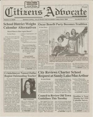 Citizens' Advocate (Coppell, Tex.), Vol. 21, No. 9, Ed. 1 Friday, March 4, 2005