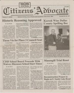 Citizens' Advocate (Coppell, Tex.), Vol. 21, No. 10, Ed. 1 Friday, March 11, 2005