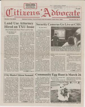 Citizens' Advocate (Coppell, Tex.), Vol. 21, No. 11, Ed. 1 Friday, March 18, 2005