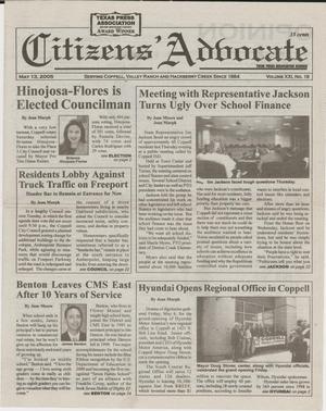 Citizens' Advocate (Coppell, Tex.), Vol. 21, No. 19, Ed. 1 Friday, May 13, 2005