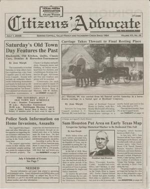 Citizens' Advocate (Coppell, Tex.), Vol. 21, No. 26, Ed. 1 Friday, July 1, 2005