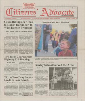 Citizens' Advocate (Coppell, Tex.), Vol. 21, No. 49, Ed. 1 Friday, December 9, 2005