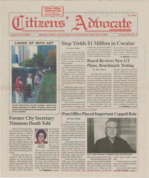 Citizens' Advocate (Coppell, Tex.), Vol. 21, No. 3, Ed. 1 Friday, January 20, 2006