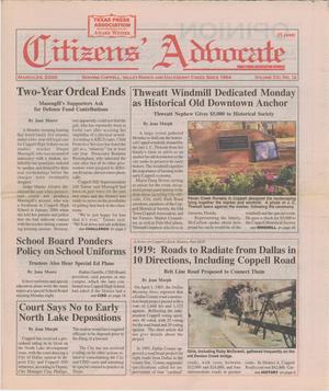 Citizens' Advocate (Coppell, Tex.), Vol. 21, No. 12, Ed. 1 Friday, March 24, 2006