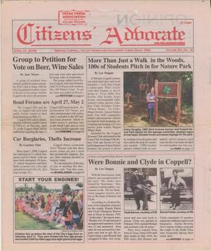 Citizens' Advocate (Coppell, Tex.), Vol. 21, No. 16, Ed. 1 Friday, April 21, 2006