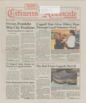 Citizens' Advocate (Coppell, Tex.), Vol. 21, No. 20, Ed. 1 Friday, May 19, 2006