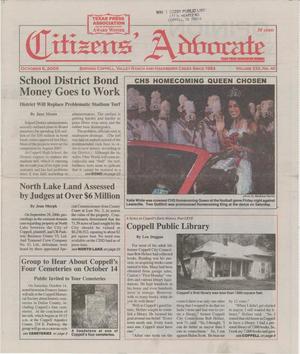 Citizens' Advocate (Coppell, Tex.), Vol. 21, No. 40, Ed. 1 Friday, October 6, 2006