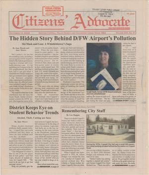 Citizens' Advocate (Coppell, Tex.), Vol. 21, No. 41, Ed. 1 Friday, October 13, 2006