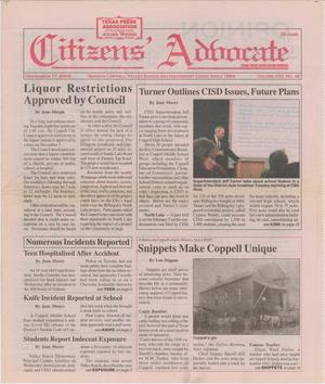 Citizens' Advocate (Coppell, Tex.), Vol. 21, No. 46, Ed. 1 Friday, November 17, 2006