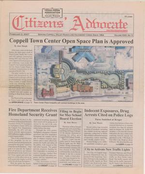 Citizens' Advocate (Coppell, Tex.), Vol. 23, No. 5, Ed. 1 Friday, February 2, 2007