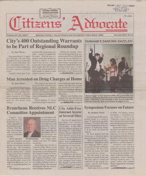 Citizens' Advocate (Coppell, Tex.), Vol. 23, No. 8, Ed. 1 Friday, February 23, 2007