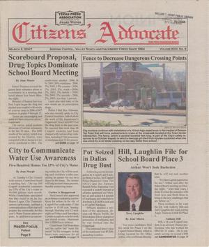 Citizens' Advocate (Coppell, Tex.), Vol. 23, No. 9, Ed. 1 Friday, March 2, 2007
