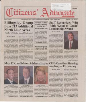 Citizens' Advocate (Coppell, Tex.), Vol. 23, No. 18, Ed. 1 Friday, May 4, 2007