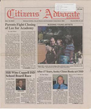 Citizens' Advocate (Coppell, Tex.), Vol. 23, No. 20, Ed. 1 Friday, May 18, 2007