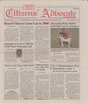 Citizens' Advocate (Coppell, Tex.), Vol. 23, No. 23, Ed. 1 Friday, June 8, 2007
