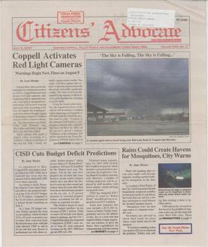 Citizens' Advocate (Coppell, Tex.), Vol. 23, No. 27, Ed. 1 Friday, July 6, 2007