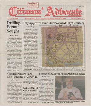 Citizens' Advocate (Coppell, Tex.), Vol. 23, No. 21, Ed. 1 Friday, August 3, 2007