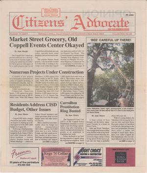 Citizens' Advocate (Coppell, Tex.), Vol. 23, No. 23, Ed. 1 Friday, August 17, 2007