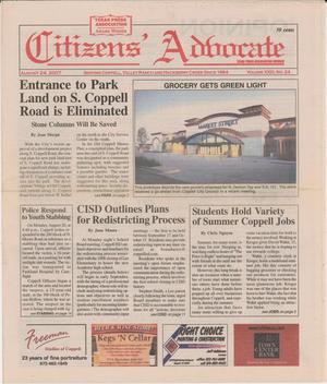 Citizens' Advocate (Coppell, Tex.), Vol. 23, No. 24, Ed. 1 Friday, August 24, 2007