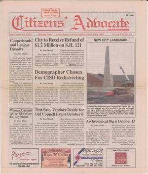 Citizens' Advocate (Coppell, Tex.), Vol. 23, No. 29, Ed. 1 Friday, September 28, 2007