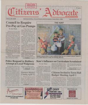 Citizens' Advocate (Coppell, Tex.), Vol. 24, No. 13, Ed. 1 Friday, March 28, 2008