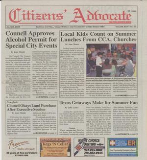 Citizens' Advocate (Coppell, Tex.), Vol. 24, No. 30, Ed. 1 Friday, July 25, 2008
