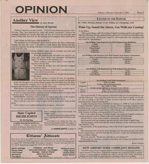Citizens' Advocate (Coppell, Tex.), Vol. [25], No. [2], Ed. 1 Friday, January 9, 2009