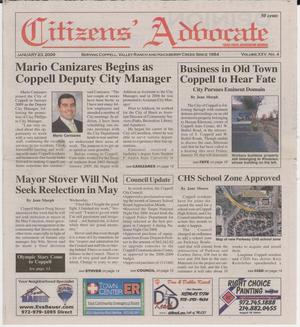 Citizens' Advocate (Coppell, Tex.), Vol. 25, No. 4, Ed. 1 Friday, January 23, 2009