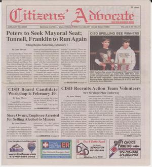 Citizens' Advocate (Coppell, Tex.), Vol. 25, No. 5, Ed. 1 Friday, January 30, 2009