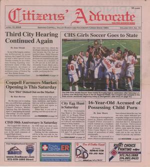 Citizens' Advocate (Coppell, Tex.), Vol. 25, No. 15, Ed. 1 Friday, April 10, 2009