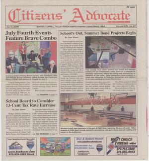 Citizens' Advocate (Coppell, Tex.), Vol. 25, No. 27, Ed. 1 Friday, July 3, 2009