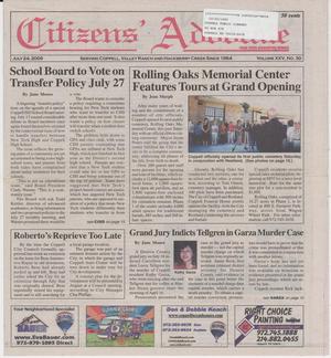 Citizens' Advocate (Coppell, Tex.), Vol. 25, No. 30, Ed. 1 Friday, July 24, 2009