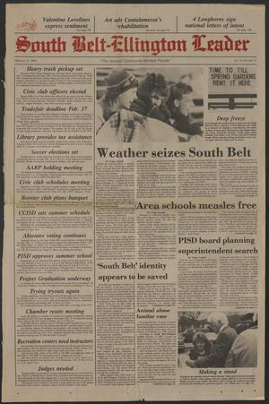South Belt-Ellington Leader (Houston, Tex.), Vol. 14, No. 2, Ed. 1 Thursday, February 9, 1989