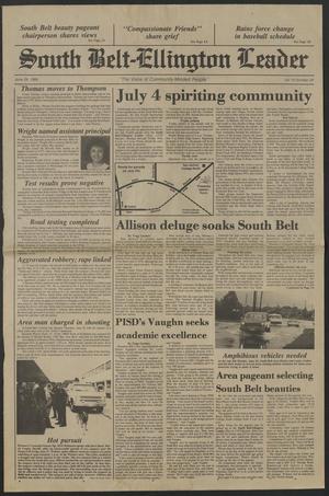 South Belt-Ellington Leader (Houston, Tex.), Vol. 14, No. 22, Ed. 1 Thursday, June 29, 1989