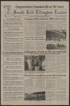 South Belt-Ellington Leader (Houston, Tex.), Vol. 22, No. 31, Ed. 1 Thursday, September 4, 1997