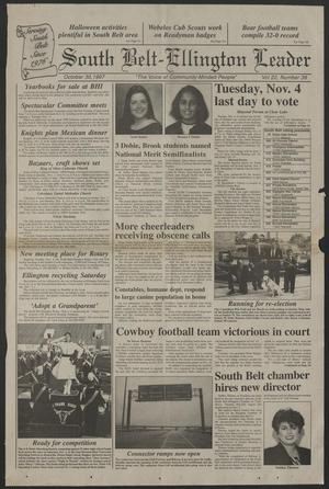 South Belt-Ellington Leader (Houston, Tex.), Vol. 22, No. 39, Ed. 1 Thursday, October 30, 1997