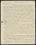 Thumbnail image of item number 1 in: '[Letter from Elizabeth Upshur Teackle to her husband, Littleton Dennis Teackle, March 15, 1835]'.