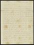 Letter: [Letter from Esma Marshal to her daughter, America W. Marshal, August…