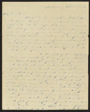 [Letter from Caroline L. Duble to her uncle, Jesse B. Quinby, October 12, 1842]