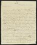 Primary view of [Letter from Jesse B. Quinby to his niece, Caroline L. Duble, November 3, 1842]