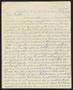 Primary view of [Letter from Phebe Quinby to her brother, Aaron B. Quinby, July 31, 1843]
