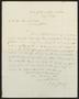 Letter: [Letter from J. D. Jones to Daniel Webster, July 14, 1841]