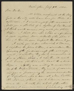 [Letter from Aaron B. Quinby to his brother, January 9, 1842]