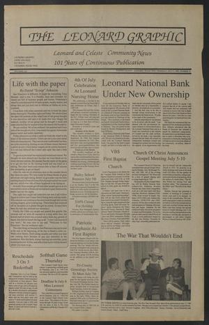 The Leonard Graphic (Leonard, Tex.), Vol. 101, No. 27, Ed. 1 Thursday, July 2, 1992