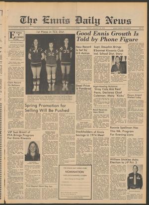 The Ennis Daily News (Ennis, Tex.), Vol. 82, No. 21, Ed. 1 Friday, January 25, 1974